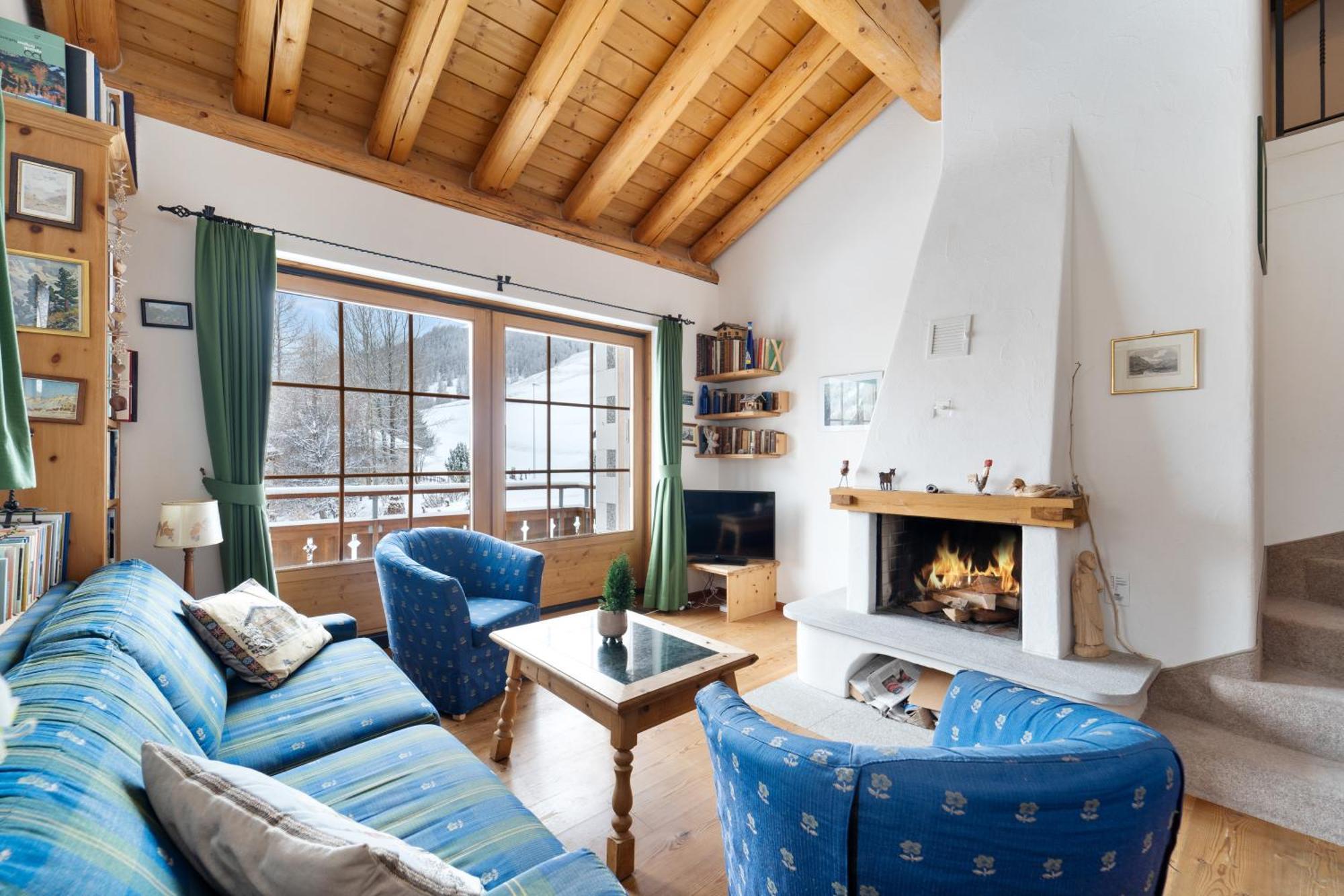Chalet St Moritz Madulain Kültér fotó