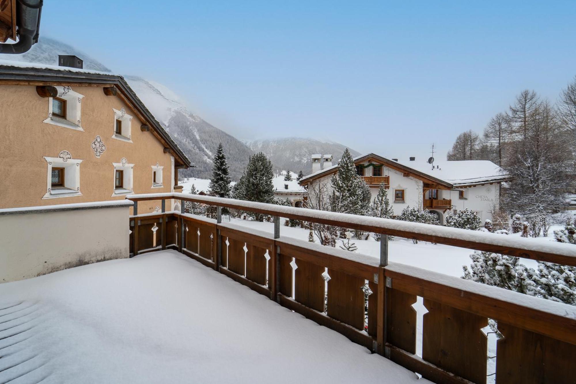 Chalet St Moritz Madulain Kültér fotó